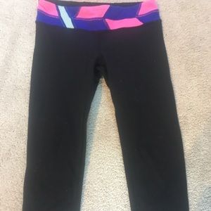 Cropped ivivva pants size 10 REVERSIBLE!!